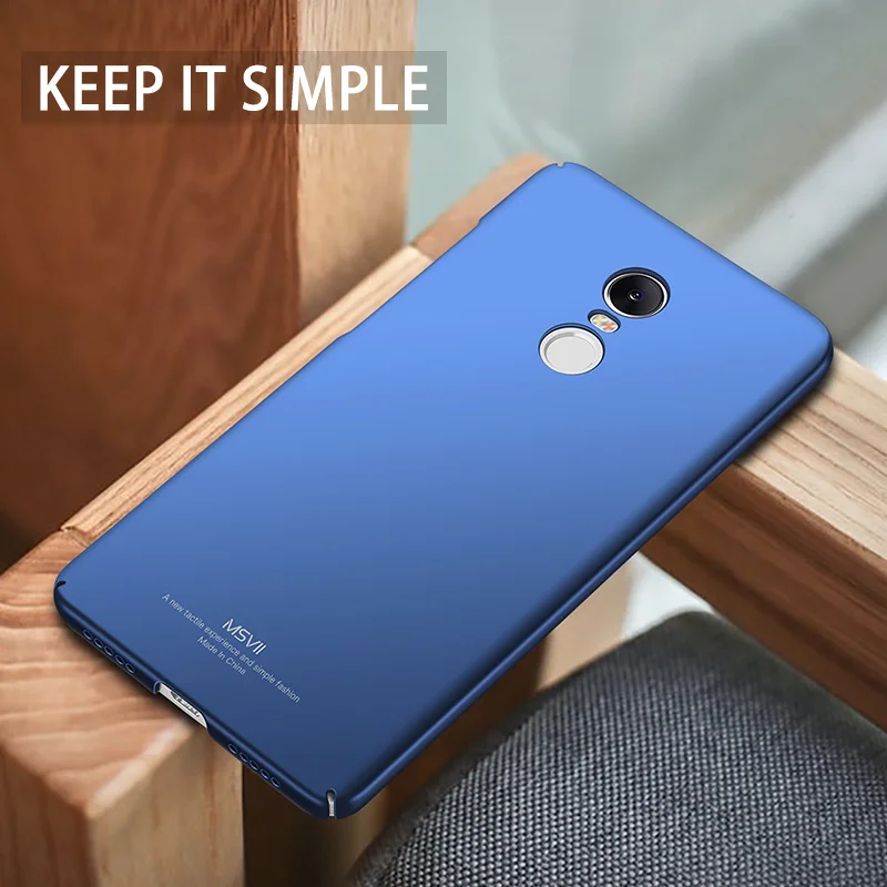 For Redmi Note 4x Case Msvii Ultra Thin Hard PC Matte Cover For Xiaomi Redmi Note 4 Global Version Xaomi Note4x Note4 Pro Cases