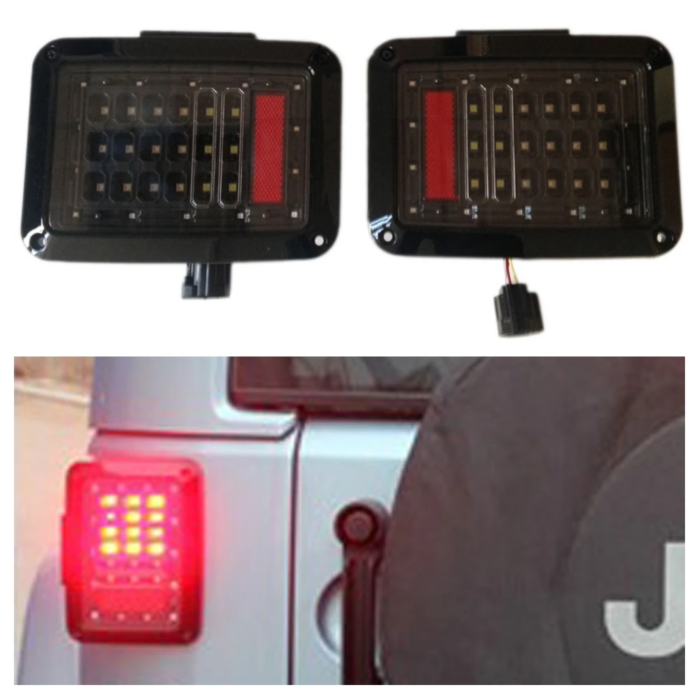 

US/Euro Version Original LED Taillights Just Plug And Play For JEEP Wrangler JK 07-17 J011 LantSun