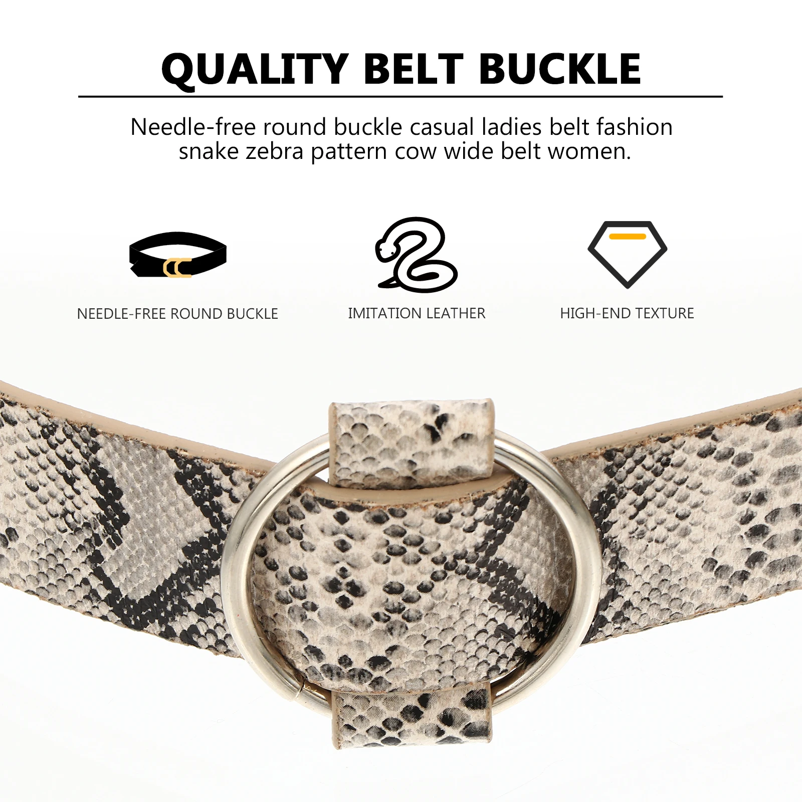 

Waist for Women Fashion Belts Woman Chain Thin Imitation Miss