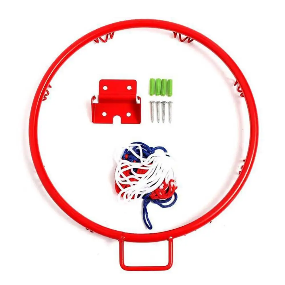 32cm Basketball Hoop Net Screws Set Wall Mounted Basketball Net Basketball Hoop Net Powered Basketball Hoop Basket Rim Net