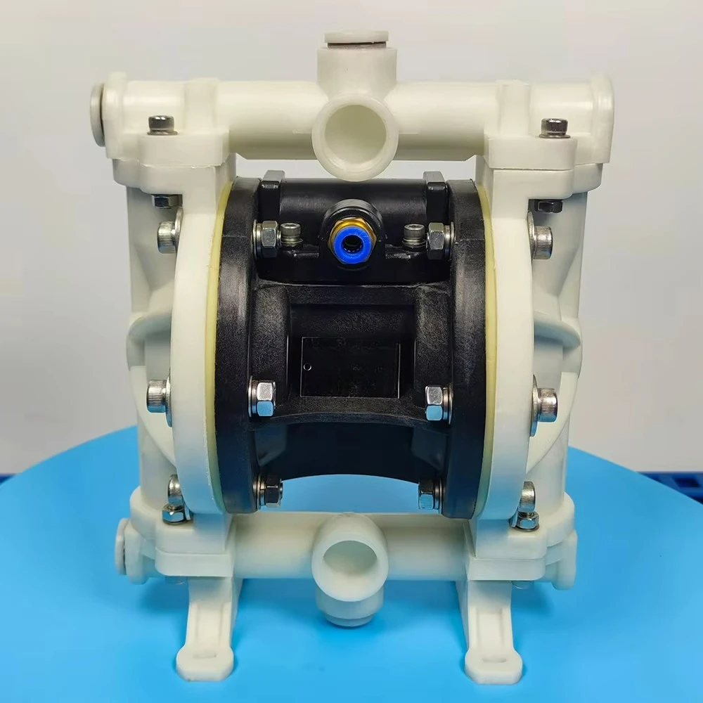 1/2-inch Dosing Pump KY-15SSD6JJ Mini Plastic/Polypropylene Pneumatic Diaphragm Pump for Water Transfer Relatively Small Flow