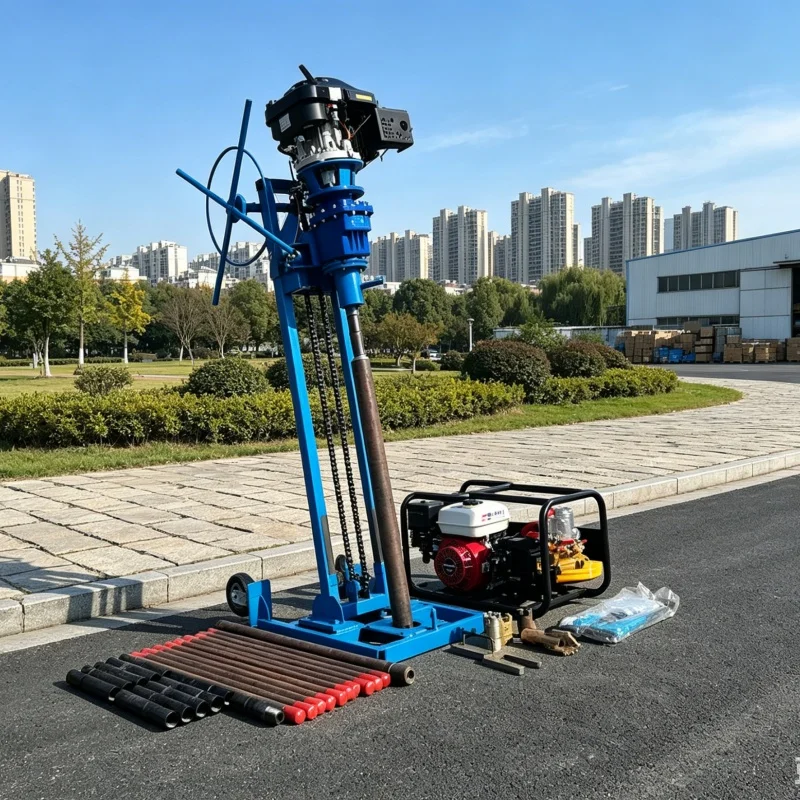 Customized Industry Top1 Water Well Drilling Rig,Bestselling Water Well Boring Machine, Reinforced Small Water Well Drilling Rig view 4