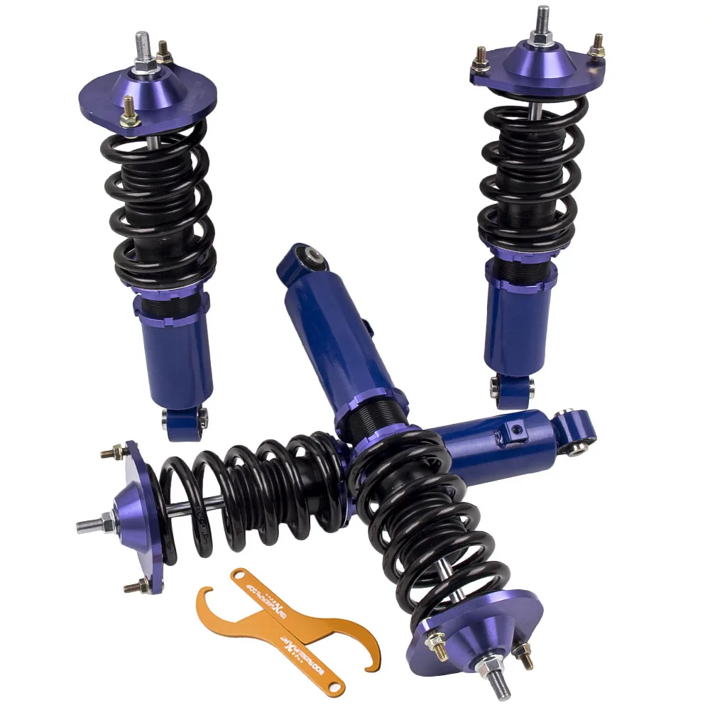 Coilover Lowering Kit For Mazda Miata STO Convertible 2D 1997 Adjustable Height Shock Absorber Spring Strut