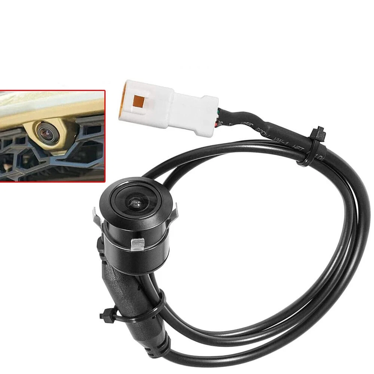 For Polaris RZR Ride Command Front Camera, 720P, IP67 Waterproof HD Camera for Factory Installed 7