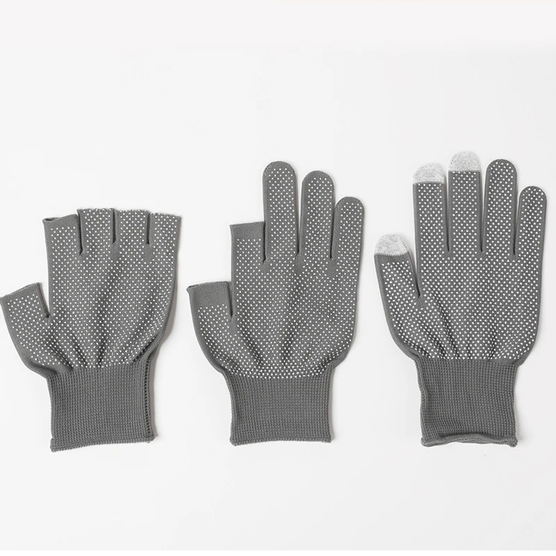 Guantes antideslizantes para montar al aire libre para hombres y mujeres, guantes de pantalla táctil, ligeros, finos, transpirables, Anti-uv, a