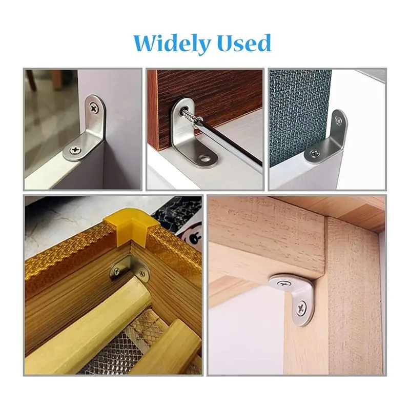 

AT63-Durable Metal Furniture Corner Bracket,17X17x14mm, 20 Pieces For Home And Office Use