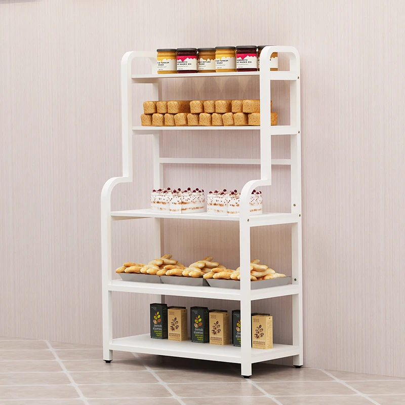 Bread display cabinet, island cabinet, pastry bakery, cake shelf display rack, rack