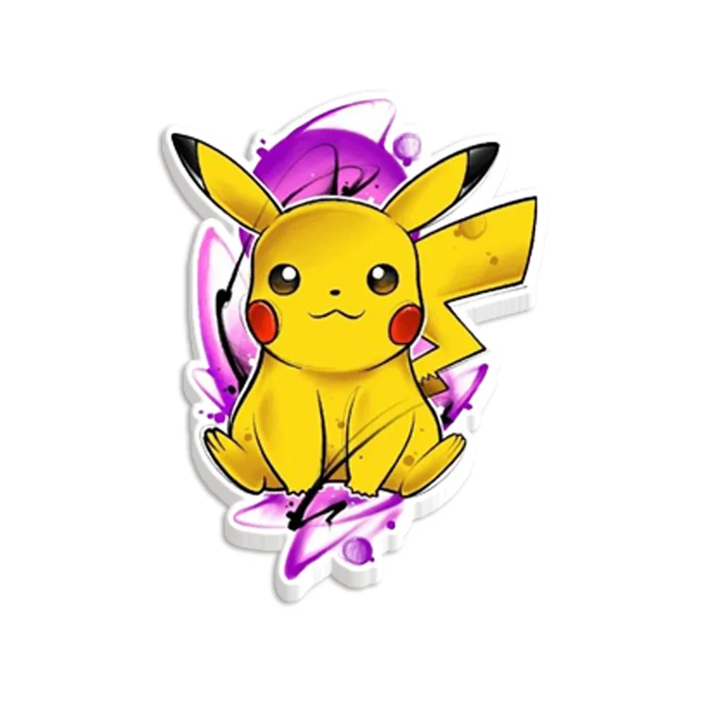 9 sztuk/zestaw lub 10 sztuk/partia Pokemon Pikachu z płaskiego płaskiego oparcia z żywicy do DIY centrum łuku