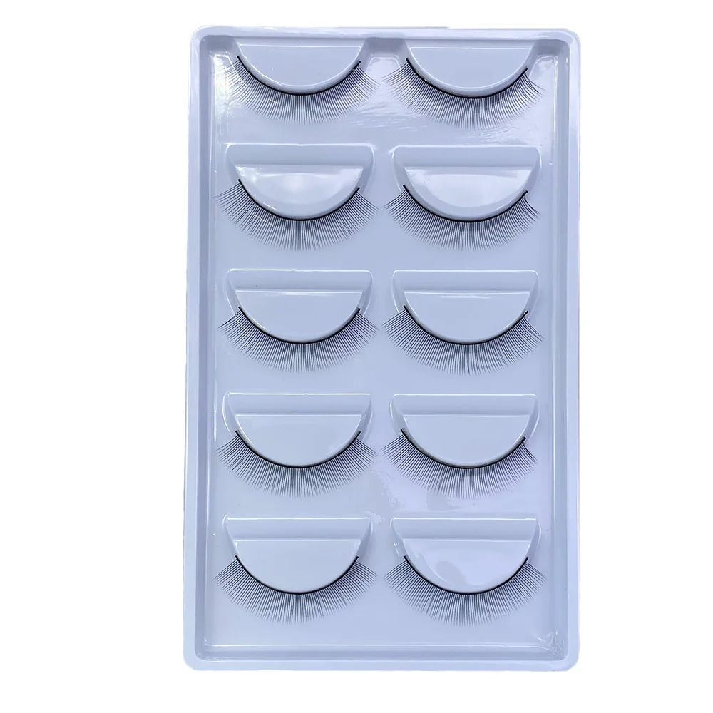 10 Dozen Training Wimpers 50 Paar Wimperverlenging Praktijk Enten Natuurlijke Valse Wimpers Voor Beginner Makeup Tools