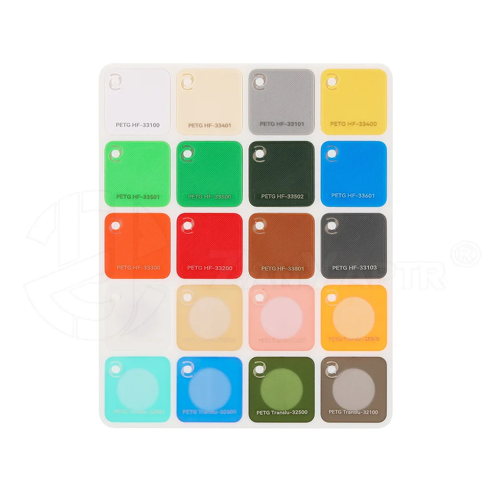 ل Bambu Lab الخيوط الرسمية حوامل الألوان 24*24 مللي متر 80 قطعة المواد الاستهلاكية الطباعة ثلاثية الأبعاد اللون لاختيار النوع واللون المبتكر #3