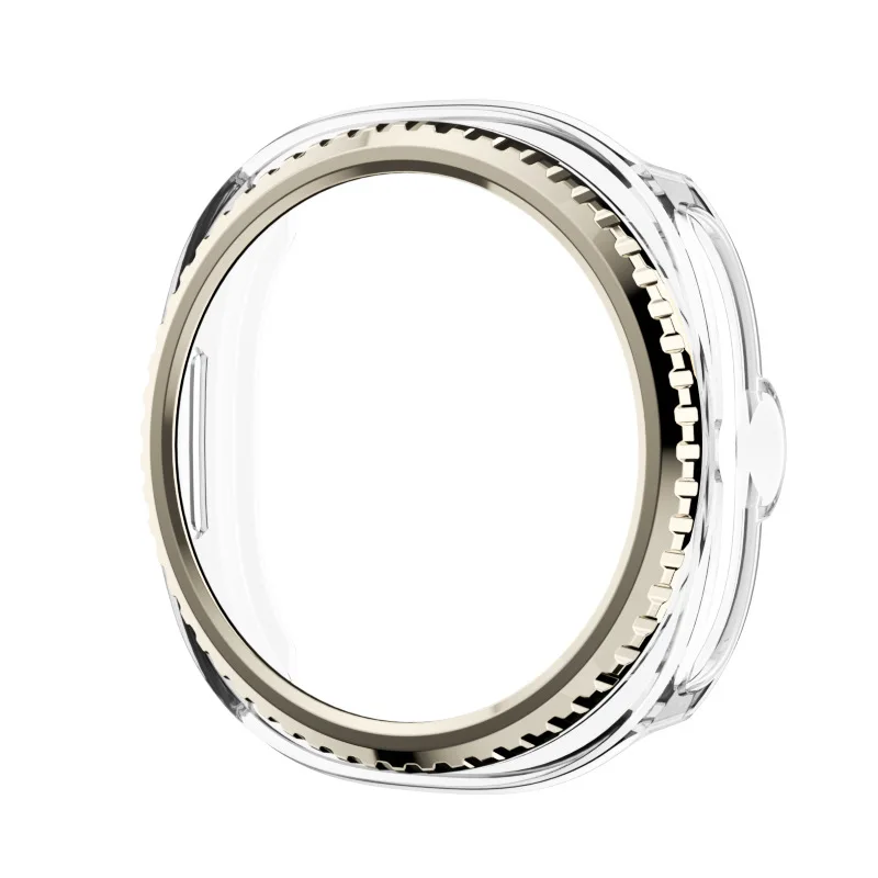 Anneau de lunette + couvercle pour Samsung Galaxy Watch 8 classic 46mm, coque de protection rigide pour PC Galaxy Watch8, étui de protection classique