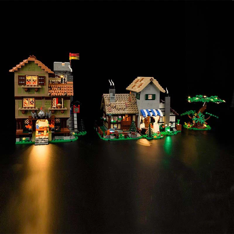 Universal Lighting Kit for Lego 10332 (Only Led Light,Without Blocks Model) Flexible & Bright Lighting Solution