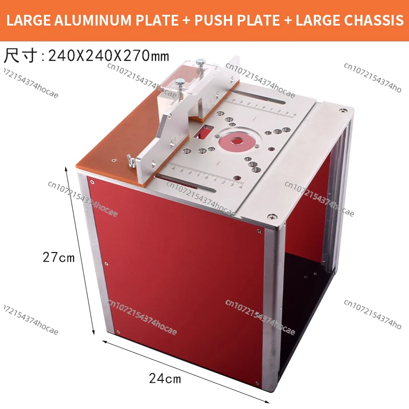 Woodworking electric wood router flip board workbench multi-function lifting table chamfering trimming machine slotting table