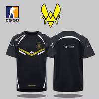 Team Vitality 2025 New CS2 Esports Jersey CSGO Major Training Uniform Unisex Streetwear Oversized Tops VIT Fans Custom T Shirts