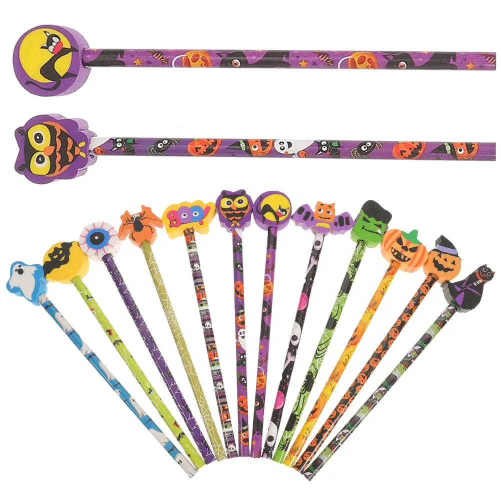 

18 Pcs Children's Painting Pencil Sketch Large Sketching Writing Halloween Colored Pencils Convenient Portable