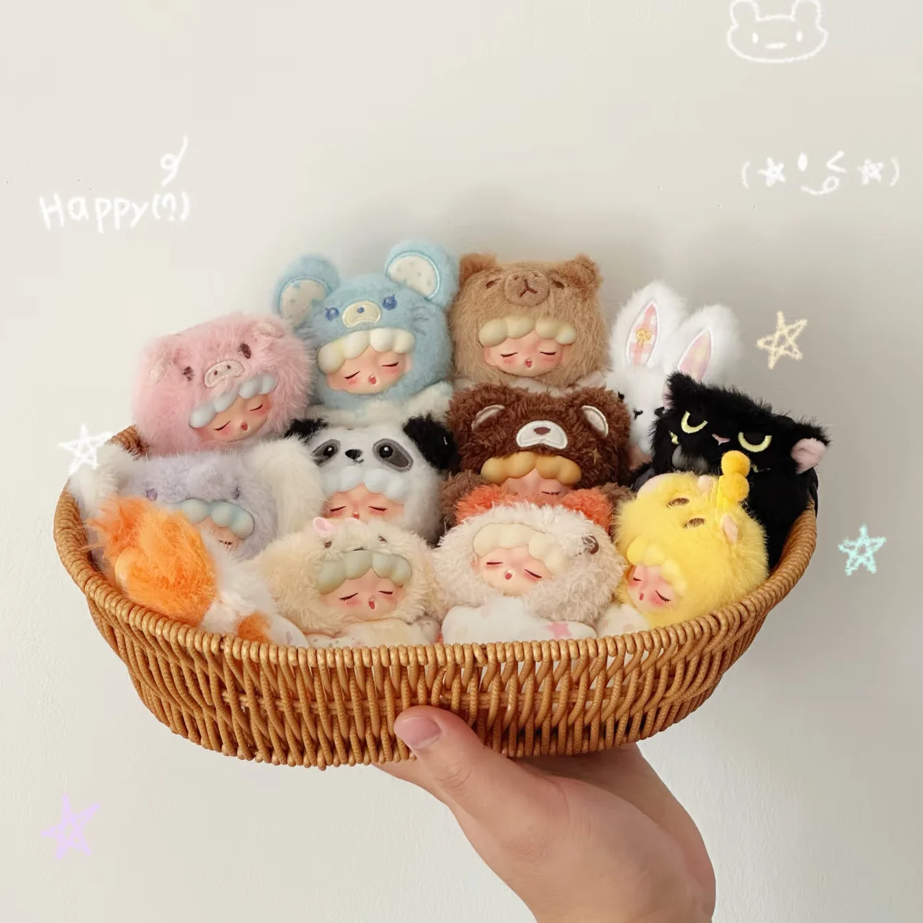 

Yumo Angry Animals Series Mini Blind Box Trendy Cute Doll Garage Kit Desktop Ornament Toy New Year Valentine'S Gift For Girls