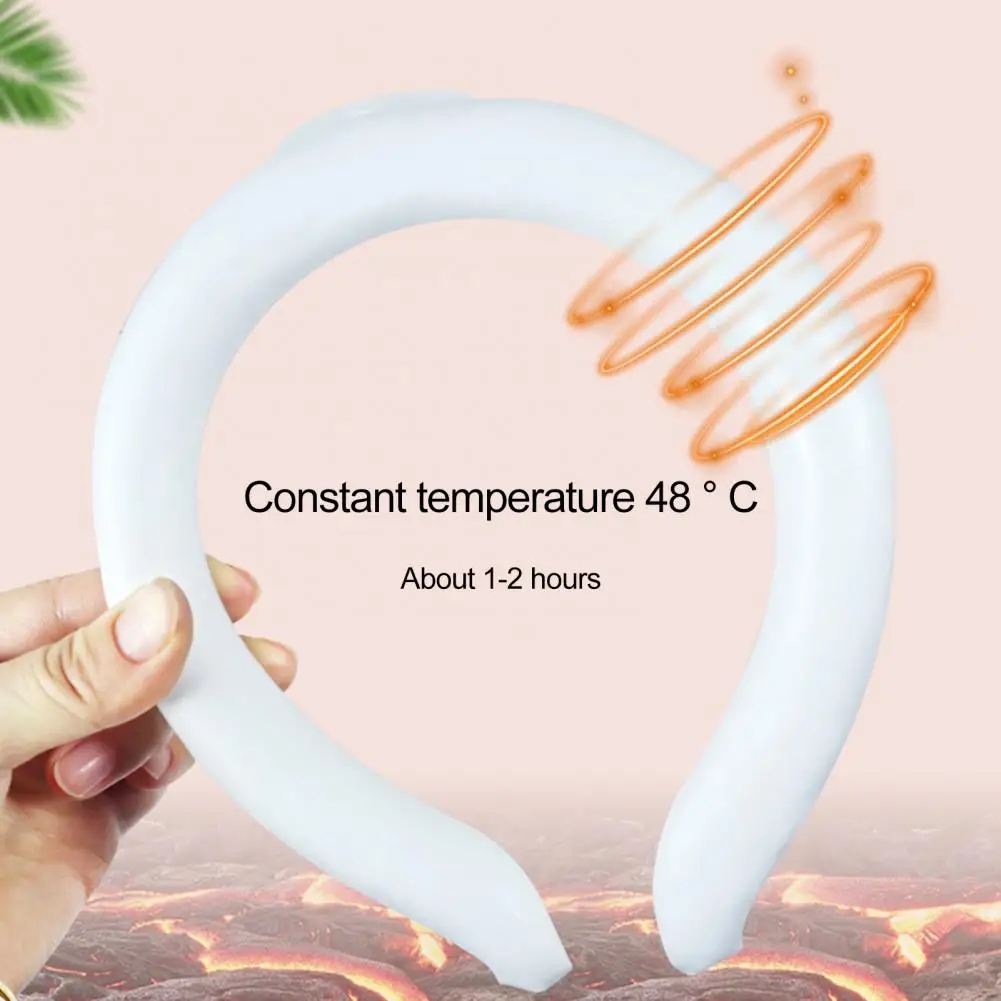 Heated Collar  Innovative Reusable Invisible Zipper  Warm And Constant 48 Degrees Celsius Neck Collar for Winter