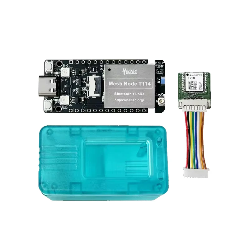 Heltec Mesh Node T114 rastreador meshtástico nRF52840 SX1262 LoRaWAN LoRa Arduino BLE WiFi dispositivo de posicionamiento de baja potencia