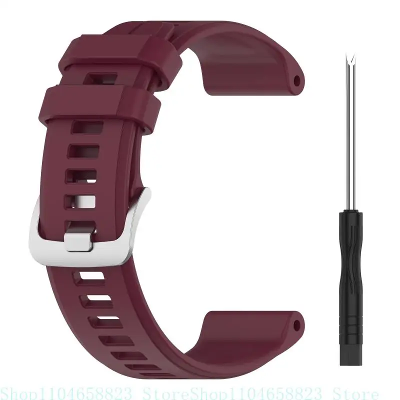 GarminForerunnerG1 밴드 조정 가능한 Smartwatch 실리카 마모 방지 스트랩 손목 밴드 팔찌 방수