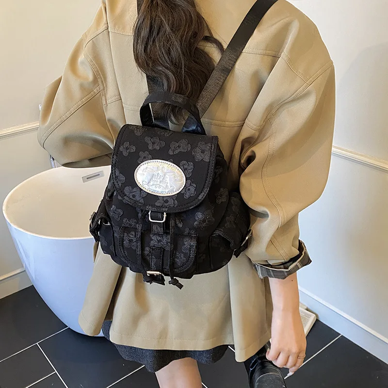 Ransel Anak Retro Bergaris untuk Anak Laki-laki Ransel Lucu Ransel Kartun Modis Kasual Tas Sekolah Tas Kelas untuk Anak Perempuan Рюкзак Sac