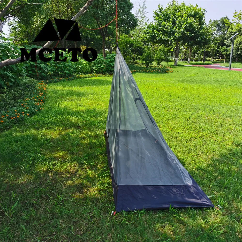 320/400 Pyramid Tent‘s Inner Mesh Tent Square Rodless Summer Mosquito Net Light Weight for Outdoor Camping Backpacking Hiking