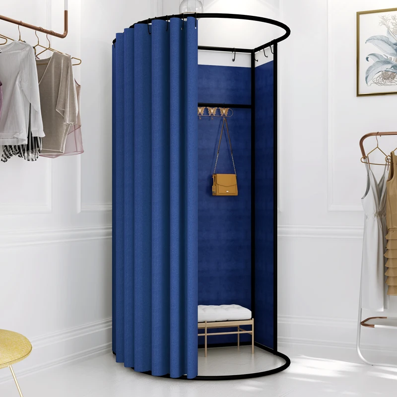 (customized)Cheap Clothing Up Store Fitting Room Portable Trade Show Clothes Changing Room Boutique Retail Shop Dressing Roo