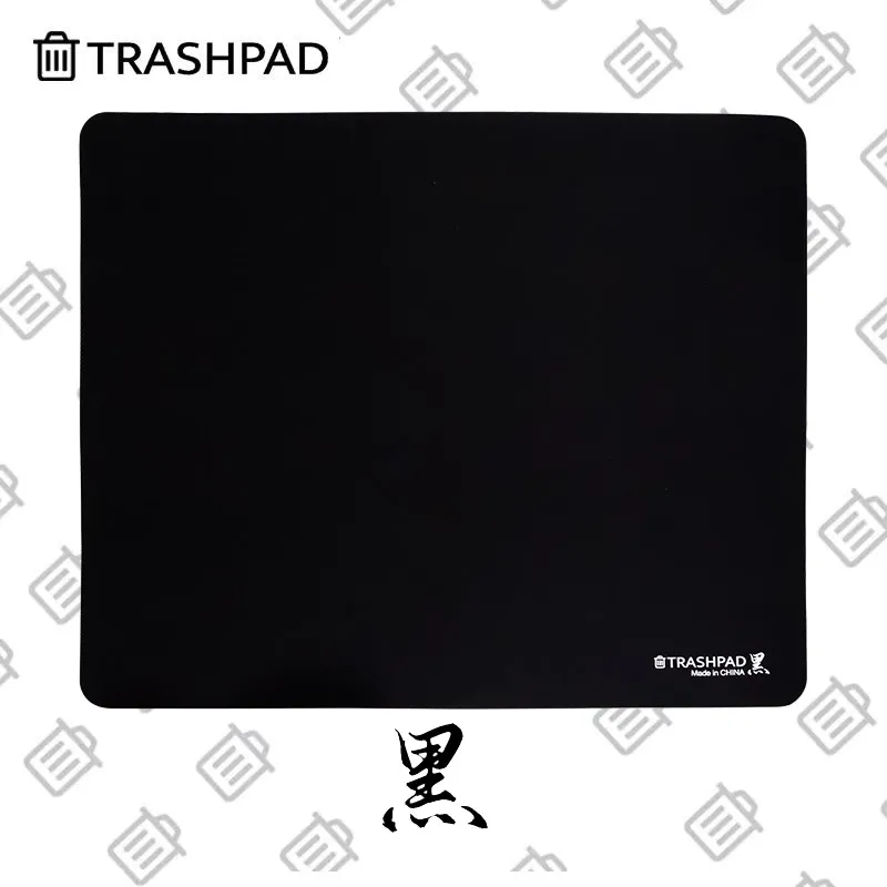TRASHPAD BLACK Gaming Mousepad FPS Controlled Astringency Mouse Pad Skidproof For CSGO PUGB APEX Valorant Pc Accessories Gifts