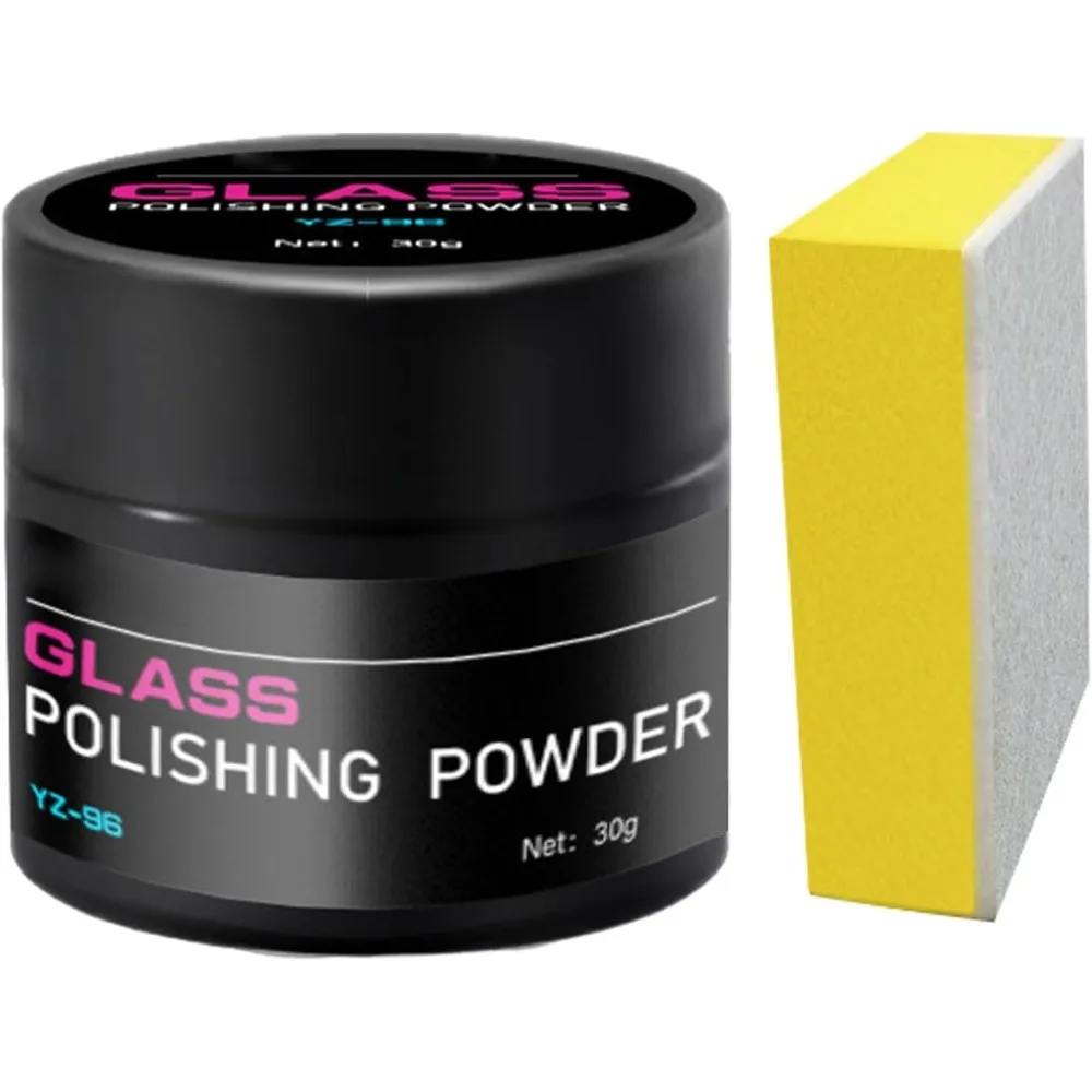 

Полировальный порошок из оксида церия с полировальной подушечкой для ветрового стекла, средство для удаления царапин, средство для очистки масляной пленки автомобильного стекла, полировка стекла