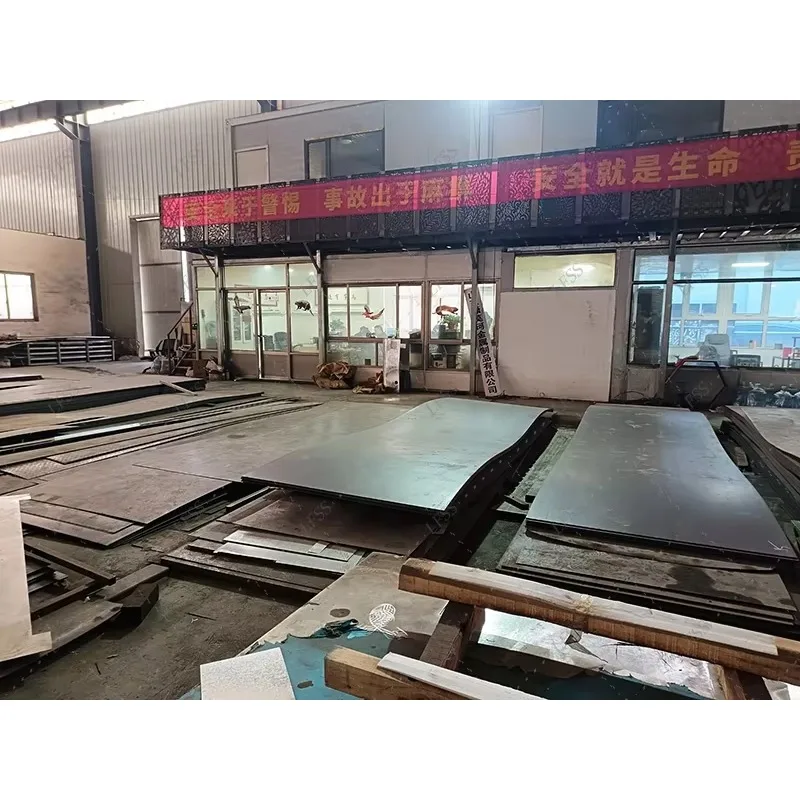 Custom Corten Steel Firewood Log Rack Shelf Rectangular Log Holder