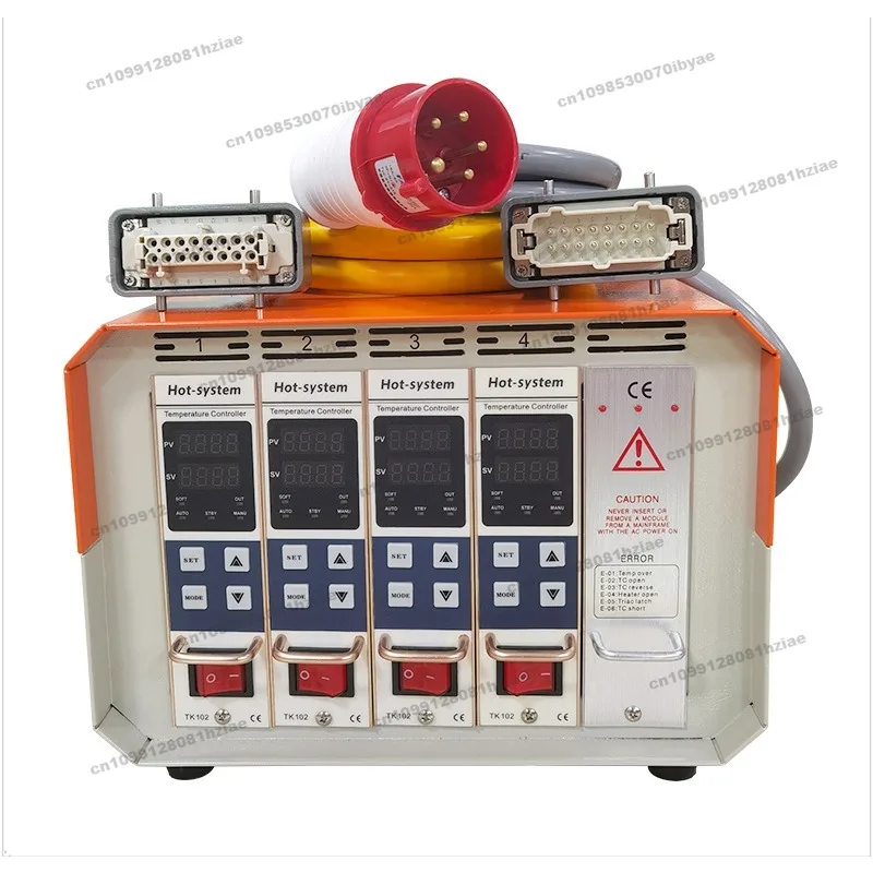 Hot Runner Temperature Control Box, High Power and High Precision Thermostat Adjustable Temperature