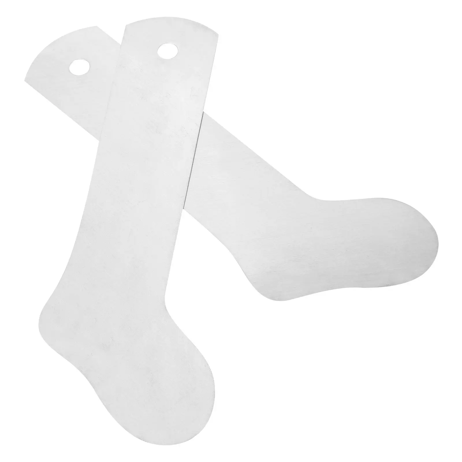

2 Pcs Sock Fixing Board Jigs for Sublimation Wooden Template Aluminum Socks Baby