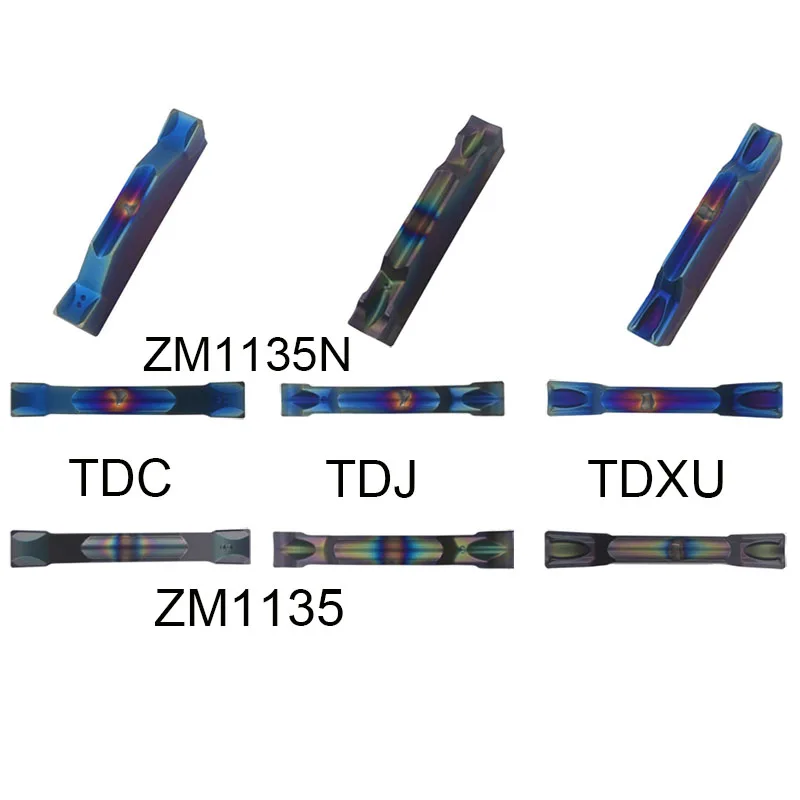 

TDC2/TDC3/TDC4/TDJ2/TDJ3/TDXU3/TDXU4 Carbide Insert 2mm 3mm 4mm Indexable Cut-Off Grooving Carbide Insert For Hardened steel