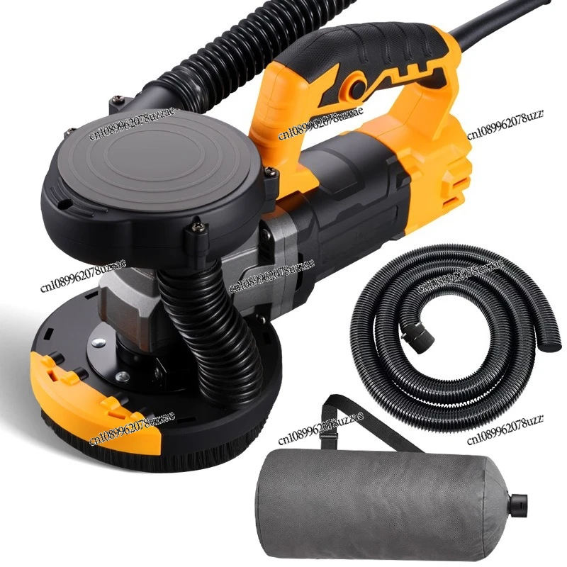 Self-vacuuming Concrete Roughing Machine Handheld Electric Dust-free Sander Wall and Ground Renovation and Repair Roughing