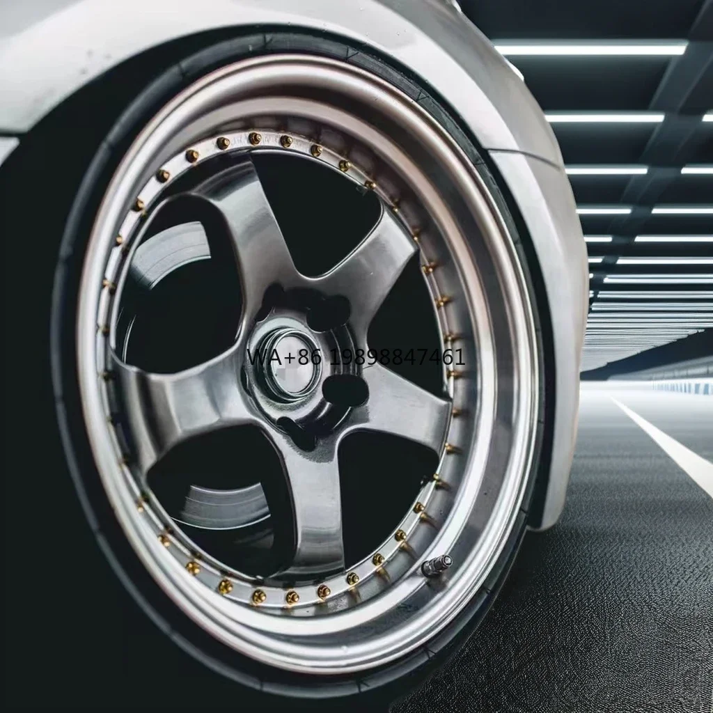 

New 18\"-19\" Inch work Wheels for Honda BMW Toyota Machined Lip Rims 5X114.3 PCD Spoke Design Passes Passenger Car Standards