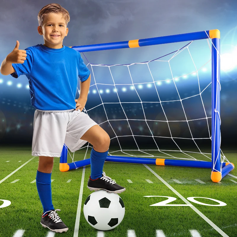 

Портативная футбольная дверная сетка - съемный интерактивный детский спортивный набор игрушек для родителей и детей в помещении и на открытом воздухе