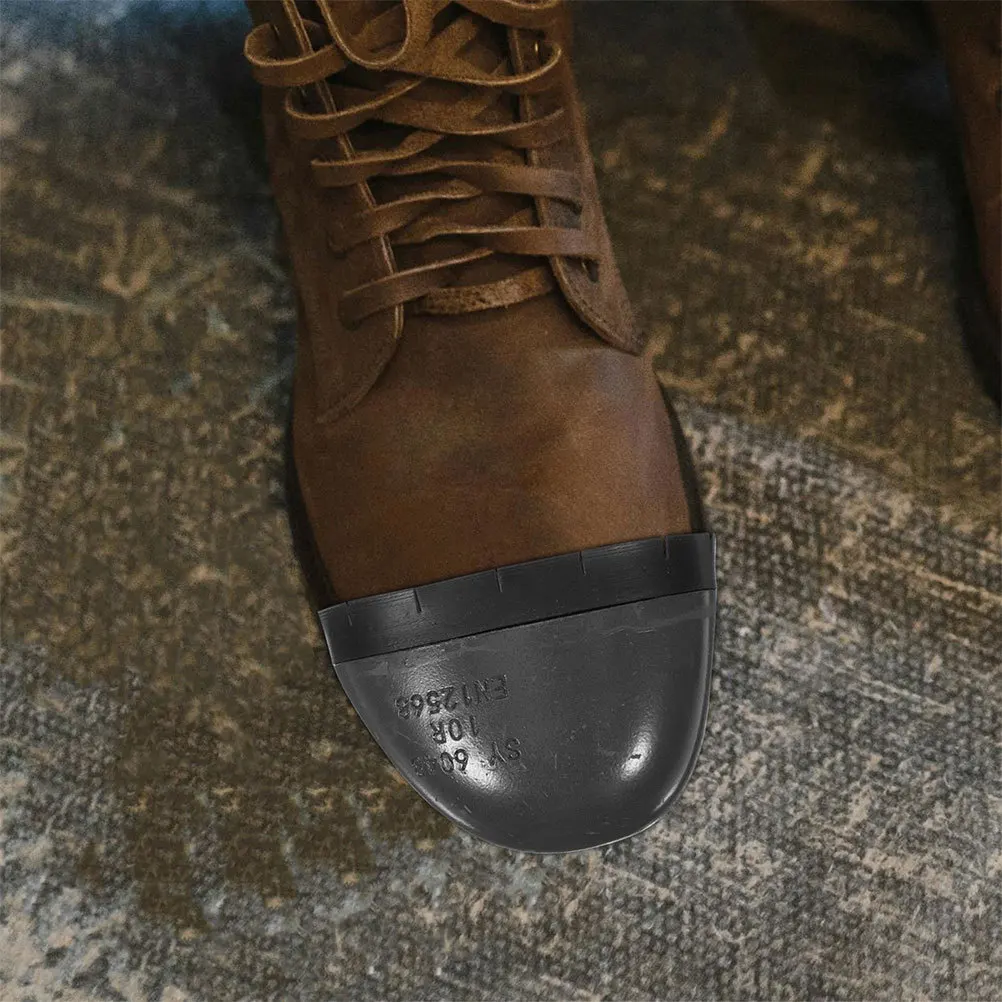 قبعات أمان مقاومة للثقب ومضادة للسحق، واقي أحذية مطاطي بلاستيكي مناسب عالميًا للعمل، أحذية حماية العمل