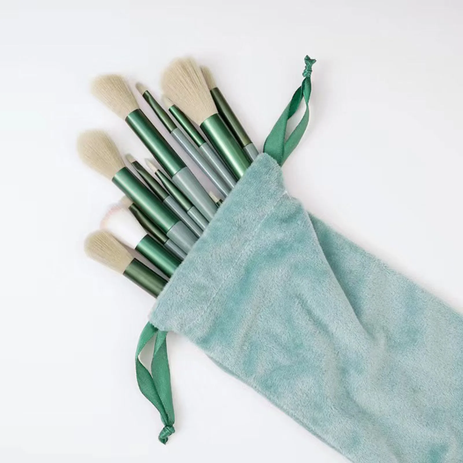 Soft Fluffy Cosmetics Brushes, Misturando a escova, Ferramentas de beleza, Sombra Misturando, Sobrancelha, Delineador, Novo, Quente, 13Pcs