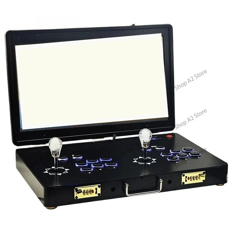 double 21 inch screen Pandora portable joystick game console home street machine translation cover folding
