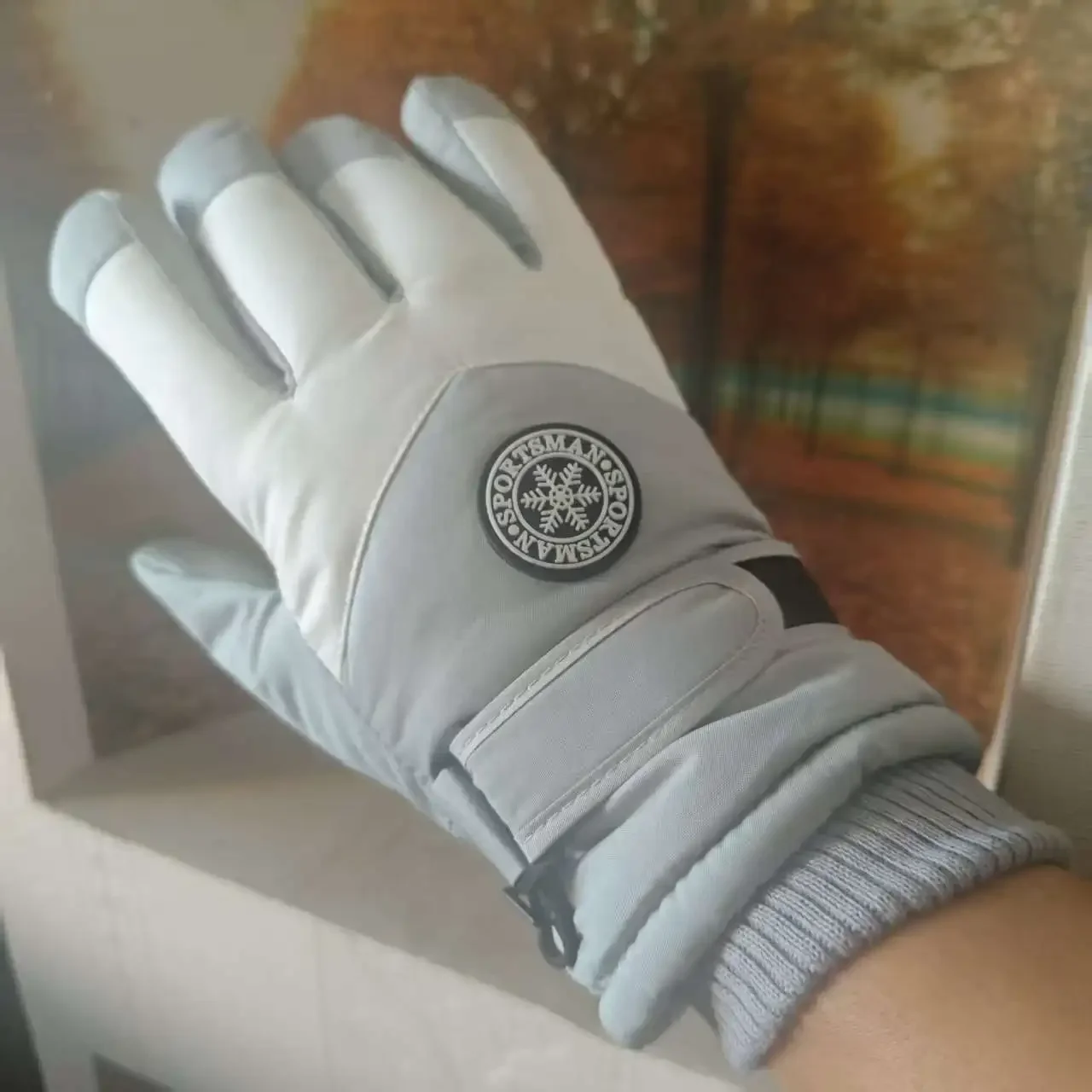 

Winter Motorbike Racing Gloves for Men And Women Thickened Fleece Waterproof Windproof Touchscreen Warm Bike Riding Skiing Glove