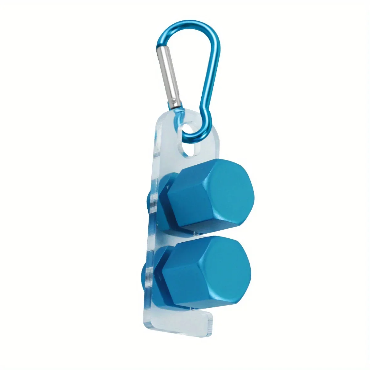 1 Pair Framing Square with Holder Knobs Framing Tool Carabiner Stair Guages for Stair Stringer Layout Tool Rafter Gauge