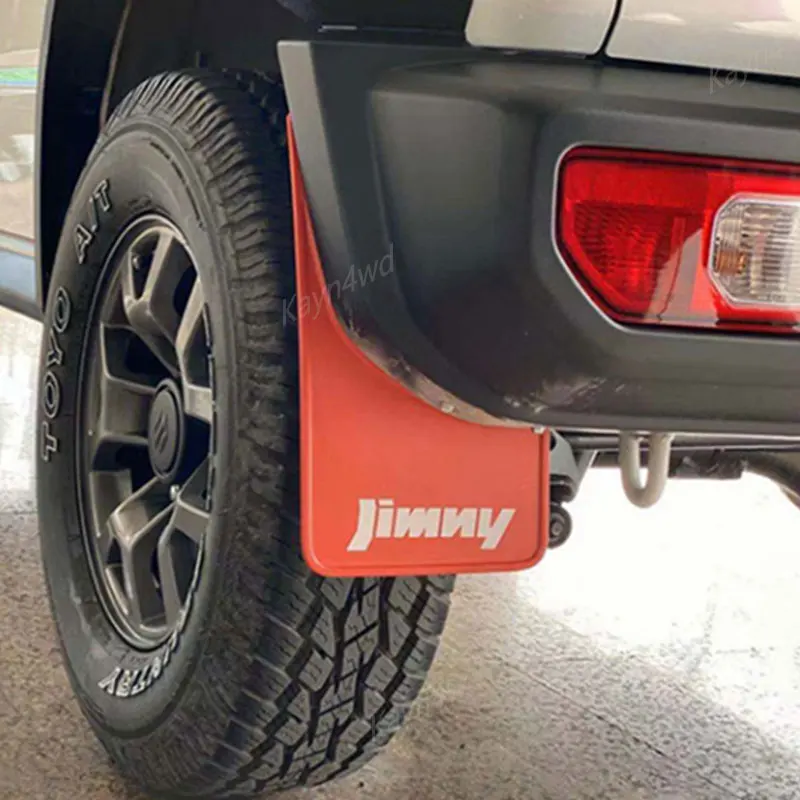 Off Road 4x4 Exterior Accessories 4PCS Car Mudguards Splash Guard Fender Mudflap For 2019+ SUZUKI Jimny JB64 JB74 Auto Parts