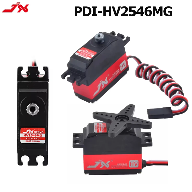 Hot JX PDI-HV2546MG 25g Metal Gear Digital High Voltage Coreless Motor Tail Servo For RC TREX Align ALZRC 450 500 Helicopter