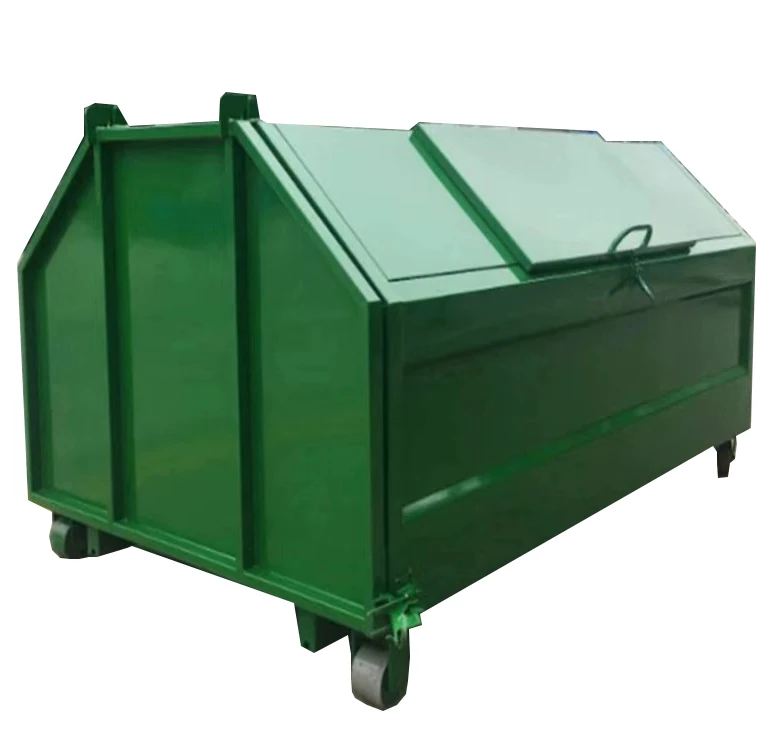 

Industrial waste disposal skip bins metal scrap recycling waste containers garbage collection