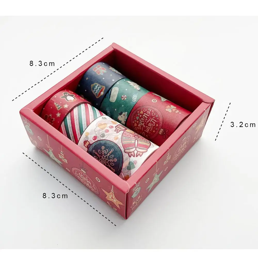 คุณภาพสูง Little Fresh Creative เครื่องเขียน Scrapbooking สาวหัวใจ Washi เทปบัญชีมือสติกเกอร์ตกแต่ง DIY วัสดุ