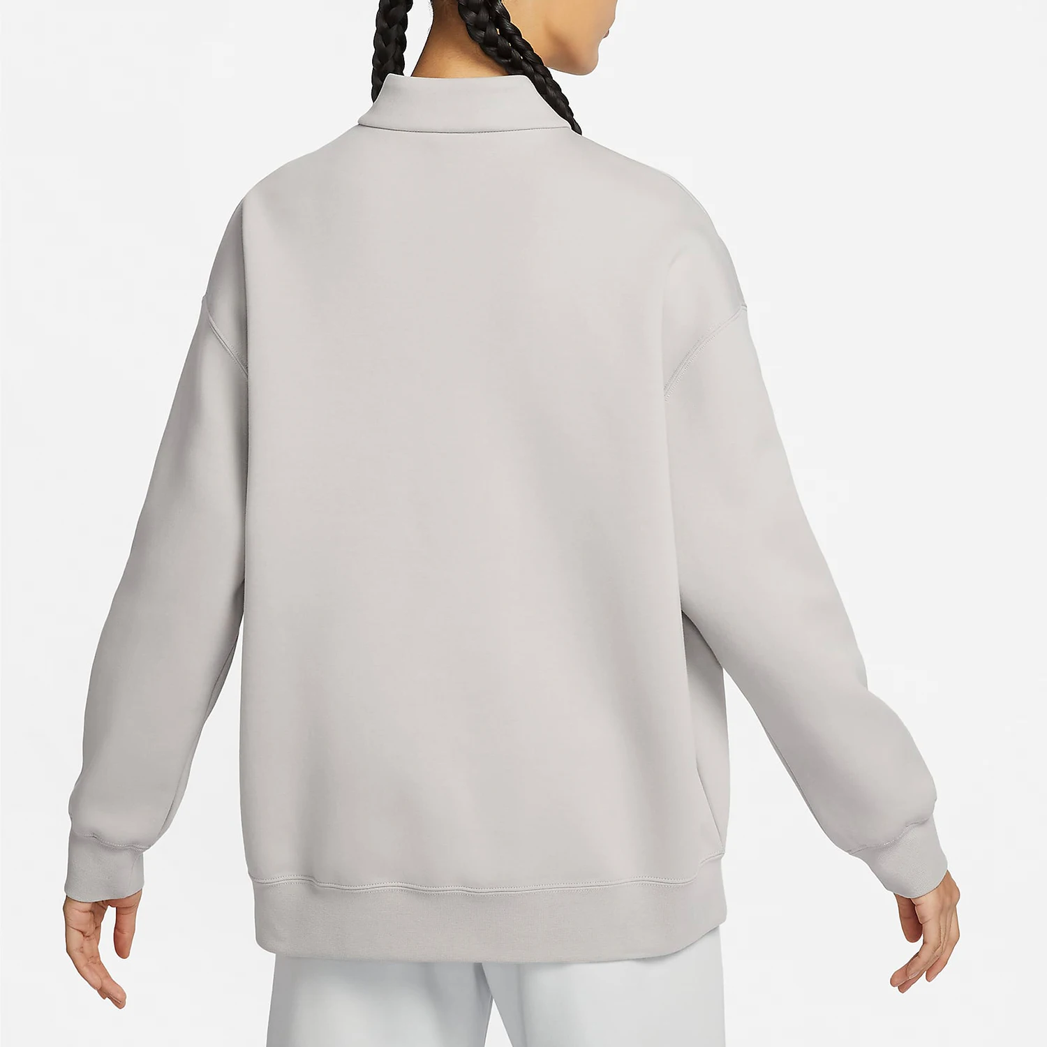 Nike Official Genuine Spring New Women's Casual Half-zip Pullover Hoodie HF5175-012