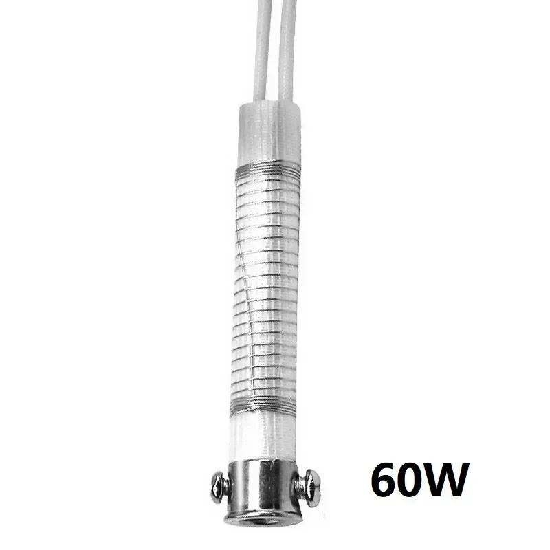 전기 납땜 인두 히터 코어 30/40/60/80/100/150W 220V 가변 온도 가열 코어 요소