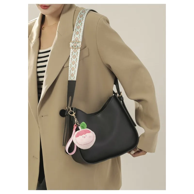 

Retro Luxury Brand Shoulder Bag Women's New Fashion Texture Versatile Designer Shoulder Bag Simple Trend Female Crossbody Bag