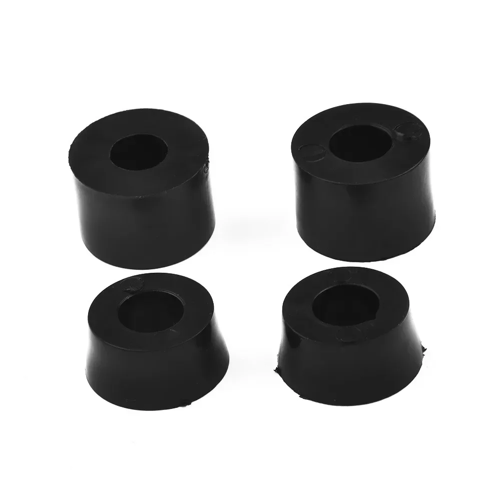 Coussinets universels pour skateboard, 4 pièces, coniques/cylindriques, douilles premium, amortisseurs de skateboard, inclinaison rapide, accessoires