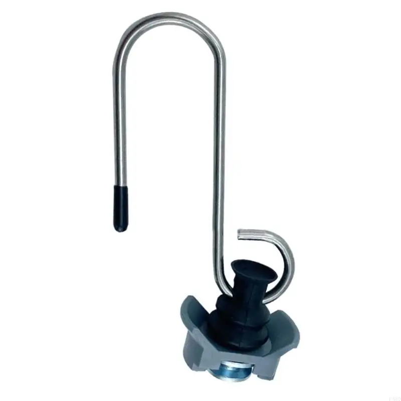 Metal Hook Securing Cargo Hauling Accessory Single Fitting L Track Tie Down Anchors for Airline Tracks Fitting