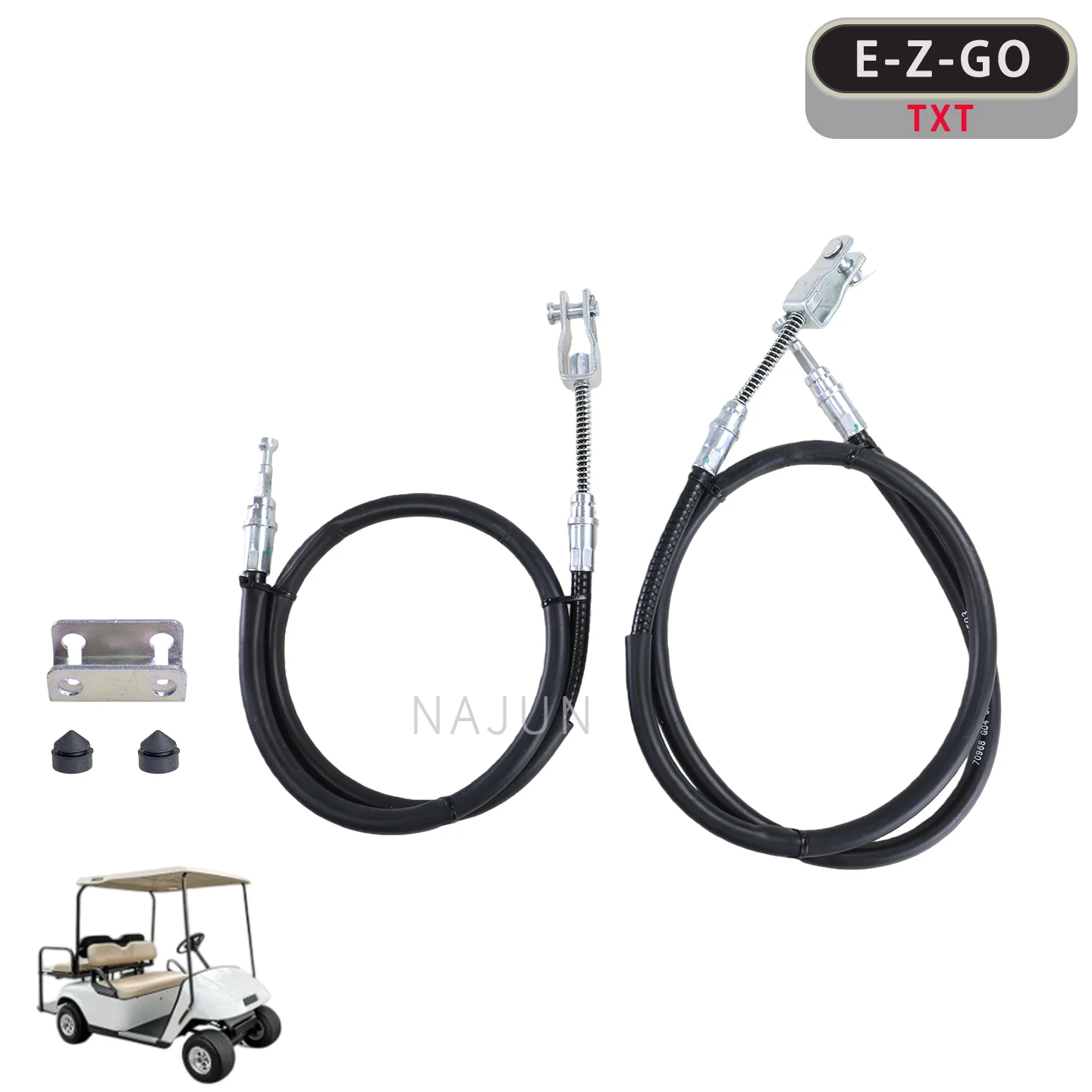 

Brake Cable Set for E-Z-GO TXT 1994-Up Marathon Medalist Ezgo Golf Cart OEM 70969-G03 70968-G03 70968-G04